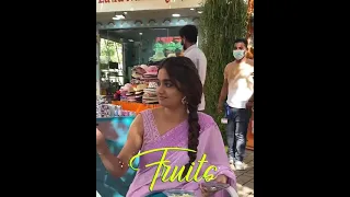 Pizza 🍕 VS Keerthy 😍// Fun Moment at Rangde Movie Set //Keerthy Suresh & Nithin 🤣🤪