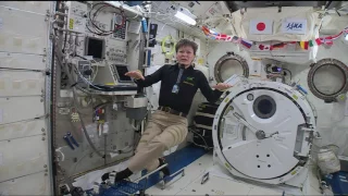 Space Station Crew Member Discusses Record-Breaking Mission with the Media