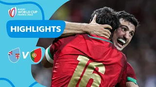 Portugal make HISTORY in Fiji cliffhanger! | Fiji v Portugal | Rugby World Cup 2023 Highlights