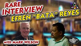 RARE EFREN "BATA" REYES INTERVIEW with Mark Wilson at the 2020 Derby City Classic