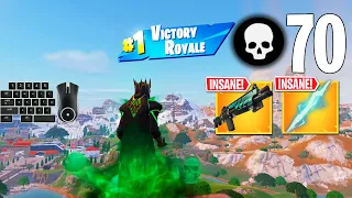 70 Elimination Solo vs Squads Wins Full Gameplay (Fortnite Chapter 5 Season 2)