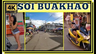 Soi Buakhao Pattaya Thailand 29 August 2021 4K Ultra HD