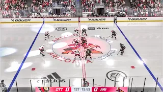 Arizona Coyotes vs Ottawa Senators 12/19/2023 NHL 24 Gameplay