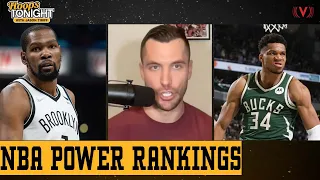 Top 10 Teams: KD & Nets cooking, Giannis rolling, Celtics or Suns? | Hoops Tonight with Jason Timpf