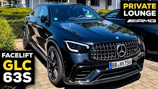 2020 MERCEDES-AMG GLC63 S Coupé V8 NEW Facelift & AMG PRIVATE LOUNGE in Affalterbach, Germany!