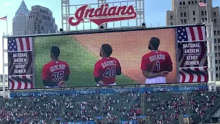 Kerry Renner - National Anthem at Progressive Field 7/10/2021