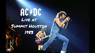 AC/DC - Live at Houston Summit, October 1983 (Remastered)