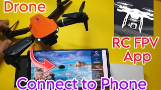 RC FPV App Connect To Phone | Drone Connect To Phone | rc fpv app | drone connect to mobile phone