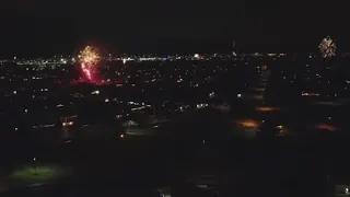 Phoenix skyline filled with fireworks as 2022 rings in
