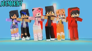 COUPLE DANCE | DUNDUN DANCE | SHUFFLE DANCE | APHMAU, EIN, KC, CASH, ZOEY -  Minecraft Animation