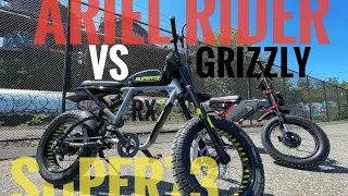 Super73Rx Vs Ariel Rider Grizzly Hill Test!! //⚡️E-Bikes⚡️#super73 #arielrider #ebikes //Seattle,Wa.