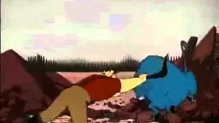 Paul Bunyan 1958 Blue Cow Ku Fu Slow