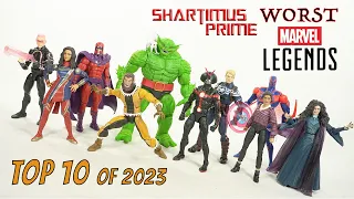 Top 10 WORST Marvel Legends of 2023by Shartimus Prime