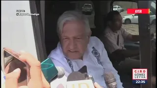 Se armó un escándalo por retén de grupos criminales: López Obrador | Noticias con Ciro Gómez Leyva