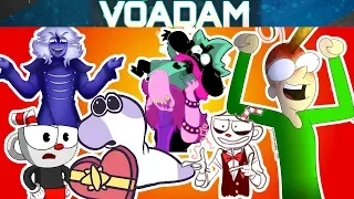 All VOAdam (Comic Dubs From November!) With Baldi's Basics, Cuphead, Undertale, and Deltarune