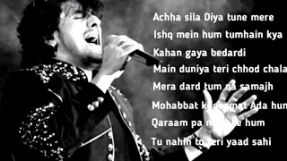 Sonu nigam super hit sad song // Sonu nigam Bollywood song // Non stop Bollywood sad song /HD Qualit