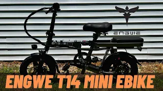 ENGWE T14 MINI EBIKE // UNBOXING AND REVIEW