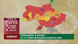 Коронавірус в Україні: статистика за 11 листопада