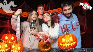 ვინ გამოჭრა ყველაზე "საშიში" გოგრა? 🎃 Halloween Challenge