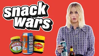 Margot Robbie Reacts to British And Australian Snacks | Snack Wars | @LADbible