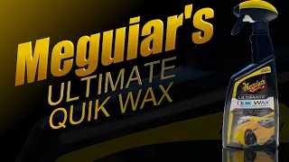 Meguiar's Ultimate Quik wax