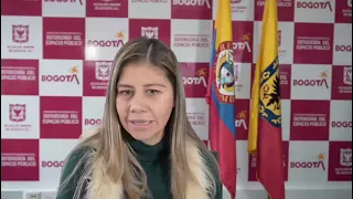 RENOVACIÓN ESPACIO PÚBLICO EN BOGOTÁ. DIANA ALEJANDRA RODRÍGUEZ, DIRECTORA DADEP