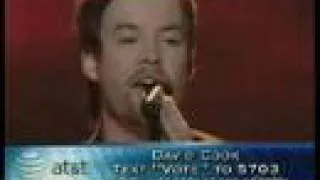 David Cook- 1st time ever i saw ur face