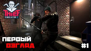 Thief Simulator 2 | Денчик Хомяк и Вор Первый Взгляд :) #1