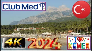 4K CLUB MED KEMER PALMIYE 2024  ЛИЧНОЕ МНЕНИЕ GOYNUK ANTALYA TURKEY