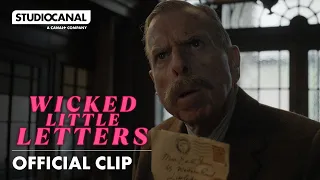WICKED LITTLE LETTERS - Film Clip 'Reporting the Letters' - Starring Olivia Colman, Jessie Buckley
