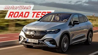 The 2023 Mercedes EQE SUV Doesn't Leave Luxury Behind | MotorWeek Road Test