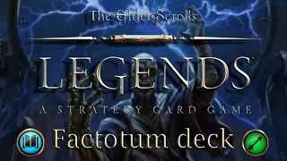 TES - Legends. Factotum Deck (Agility-intelligence)
