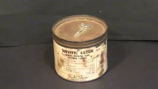Survival Ration Vietnam-Era Produced in 1967 Opening/Review + Taste Test.