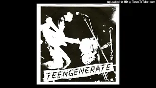 1995 JAPAN GARAGE PUNK Teengenerate "Pushin Me Around" RIP OFF RECORDS Destroy All Art