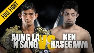 Aung La N Sang vs. Ken Hasegawa | Middleweight Dominance | March 2019 | ONE: Full Fight