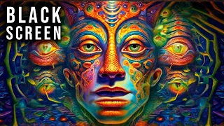 DMT Frequencies Music | Deep Trance State To Activate Your Pineal Gland | Black Screen Hypnosis