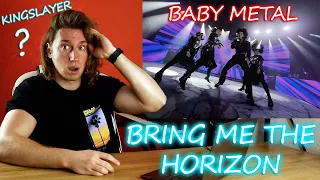 BRING ME THE HORIZON // KINGSLAYER ft. BABYMETAL | Singer Reaction!