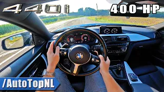 BMW 440i GC F36 Stage 1 *M PERFORMANCE EXHAUST* POV by AutoTopNL