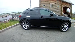 INFINITI FX  СПОРТИВЕН И АГРЕССИВЕН ОБЗОР  СТОИТ ЛИ БРАТЬ ?