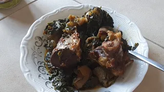 NIGERIAN FOOD MUKBANG | Vegetables Soup