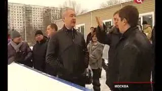 Открытие спортивного комплекса в Теплом Стане