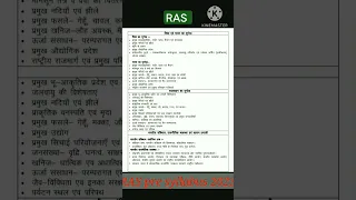 RAS pre syllabus 2023//RAS syllabus in Hindi#shorts 👍👍