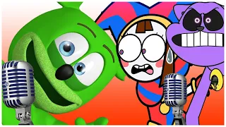 Poppy Playtime Chapter 3 x The Amazing Digital Circus | Gummy Bear Song ( Meme Cover )