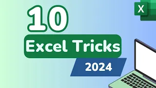 Top 10 Microsoft EXCEL Tricks in 2024 YOU MUST KNOW!!!