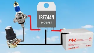 BEST 3 VOLTAGE REGULATORS IN ONE / HIGH POWER VOLTAGE REGULATOR IRFZ44