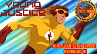 Young Justice : Kid Flash's True Speed Revealed