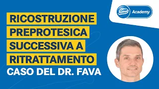 Ricostruzione preprotesica successiva a ritrattamento endodontico