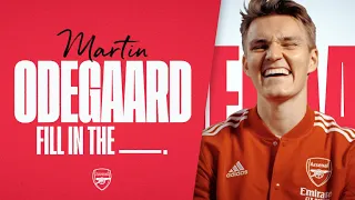 Get to know Martin Odegaard | Best goal, music, & more | Fill In The Blanks