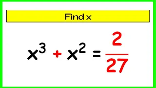 🔴🇷🇺Russia Math Olympiad | A Nice Exponent Question | Find the Value Of X