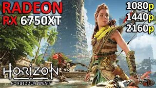 Horizon Forbidden West | RX 6750 XT | High & Very High Settings | 1080p - 1440p - 2160p | 2024